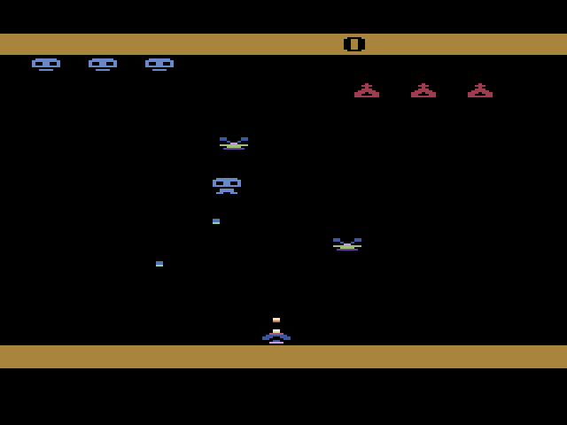 Phantom UFO (AKA Spider Fighter) (4 Game in One) — скриншот игры