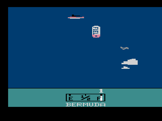 Bermuda (AKA River Raid) — game screenshot
