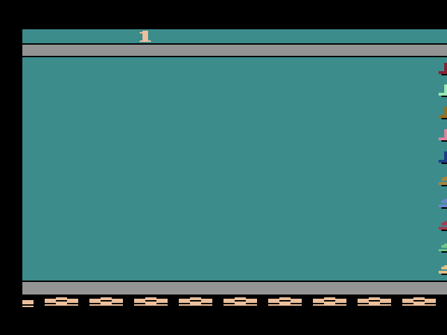 Turtle Race (AKA Freeway) (4 Game in One) — скриншот игры