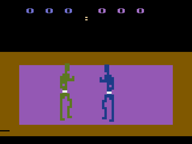 Kung Fu (AKA Karate) (4 Game in One) — game screenshot