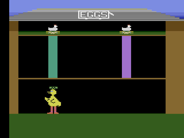 Big Bird's Egg Catch — game screenshot