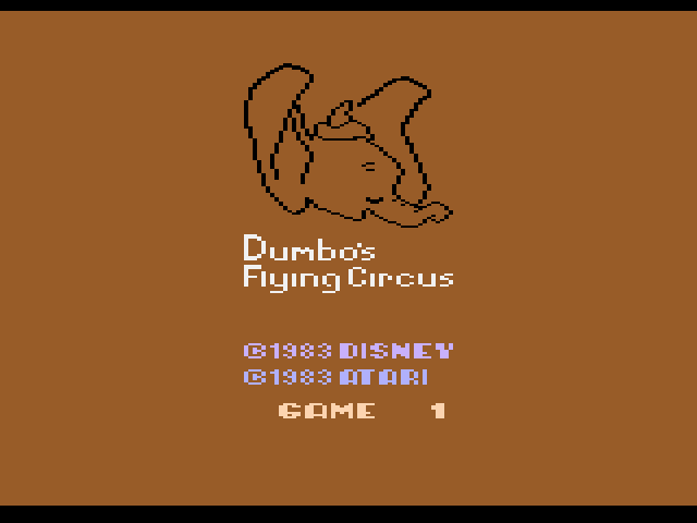 Dumbo's Flying Circus (Dumbo Flies Home) — скриншот игры