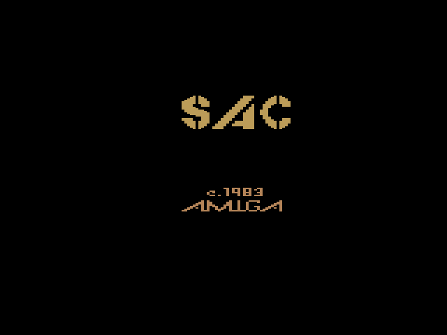 S.A.C. Alert (Joyboard) — game screenshot
