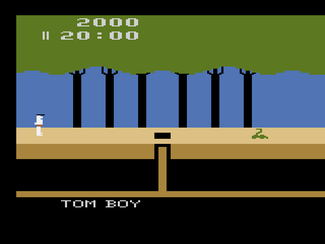 Dschungel Boy (AKA Pitfall!) — скриншот игры