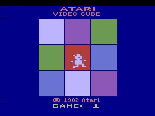 Atari Video Cube — скриншот игры
