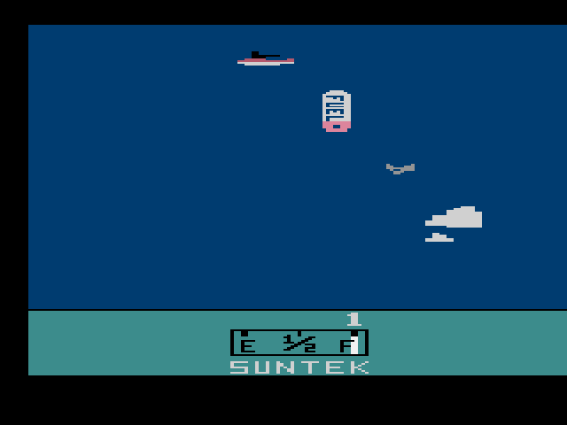 Bermuda, The (AKA River Raid) — game screenshot