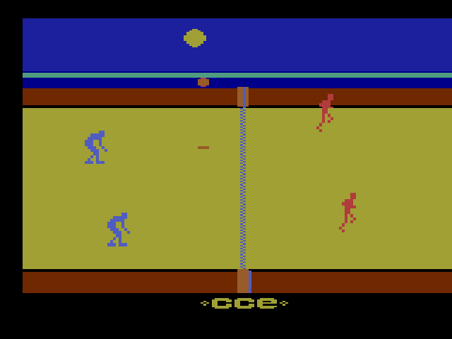 Super Voleyball — game screenshot