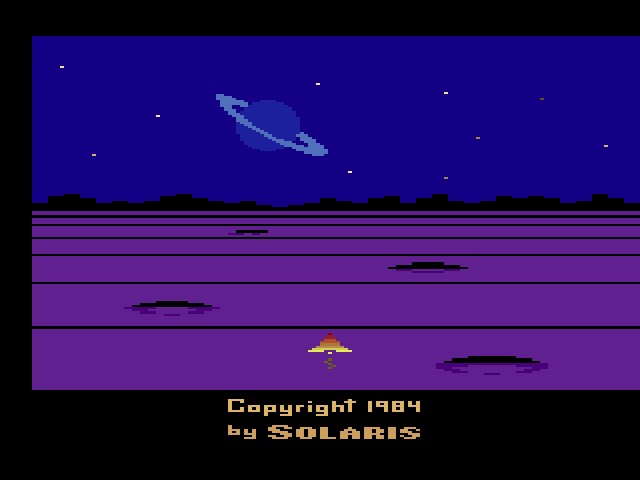 Last Starfighter, The (Universe) (Solaris Beta) — game screenshot