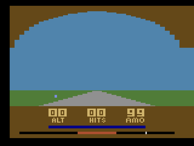 Bogey Blaster (AKA Air Raiders) — game screenshot