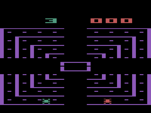 Dodge 'Em (PAL) — скриншот игры