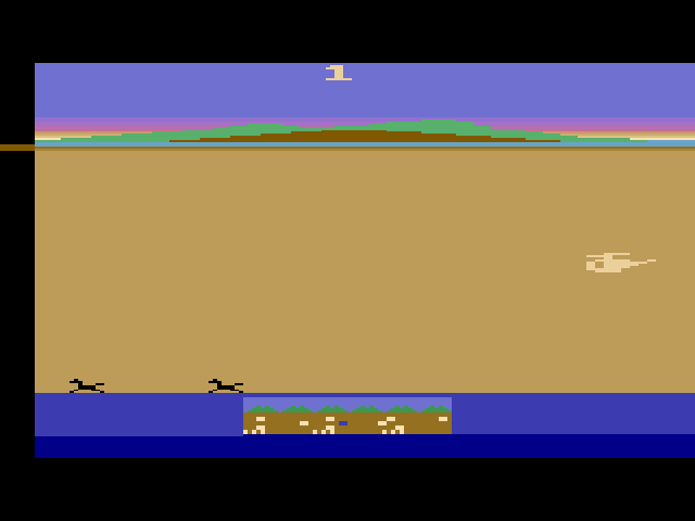Spy Vs. Spy (AKA Chopper Command) (4 Game in One) — скриншот игры
