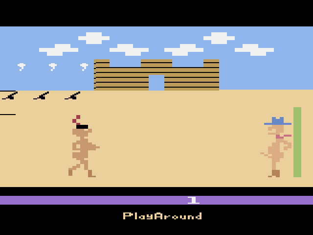 General Re-Treat (AKA Custer's Revenge) — скриншот игры