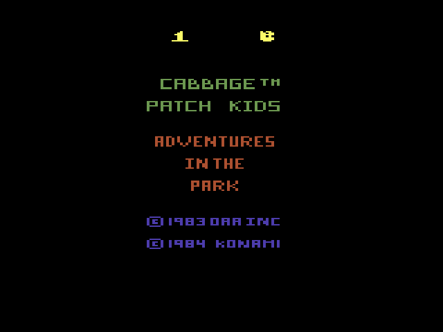 Cabbage Patch Kids - Adventures in the Park (09-13-1984) (Coleco - Individeo, Ed Temple) (Prototype) — game screenshot
