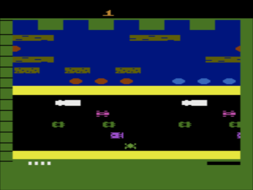 Frogger — скриншот игры