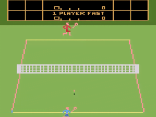 RealSports Tennis — game screenshot