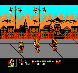 Toxic Crusaders (USA) — скриншот игры