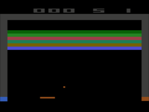 Breakout — game screenshot