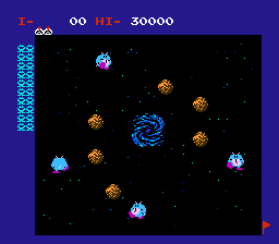 Warpman (Japan) — скриншот игры