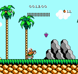 Adventure Island 3 (USA) — скриншот игры