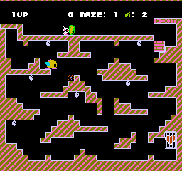 Chack'n Pop (Japan) — скриншот игры