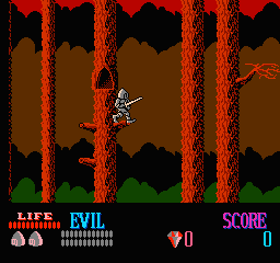 Wizards & Warriors (USA) — скриншот игры