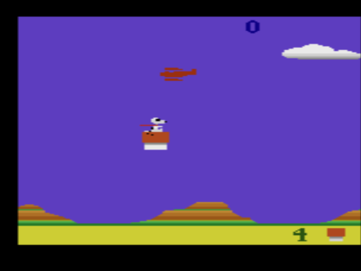 Snoopy and the Red Baron — скриншот игры