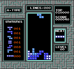 Tetris (USA) — скриншот игры