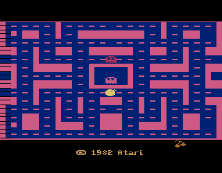 Ms. Pac-Man — скриншот игры