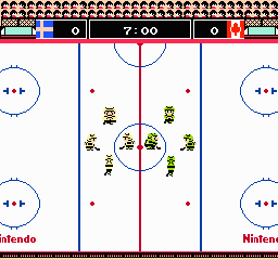 Ice Hockey (USA) — скриншот игры