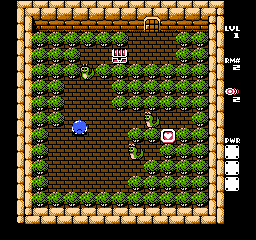 Adventures of Lolo 3 (USA) — скриншот игры