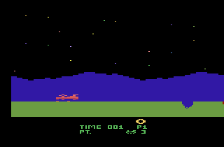Moon Patrol — скриншот игры