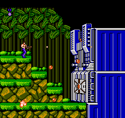 Contra (Japan) — скриншот игры