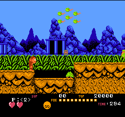 Toki (USA) — скриншот игры