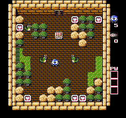 Adventures of Lolo 2 (USA) — скриншот игры